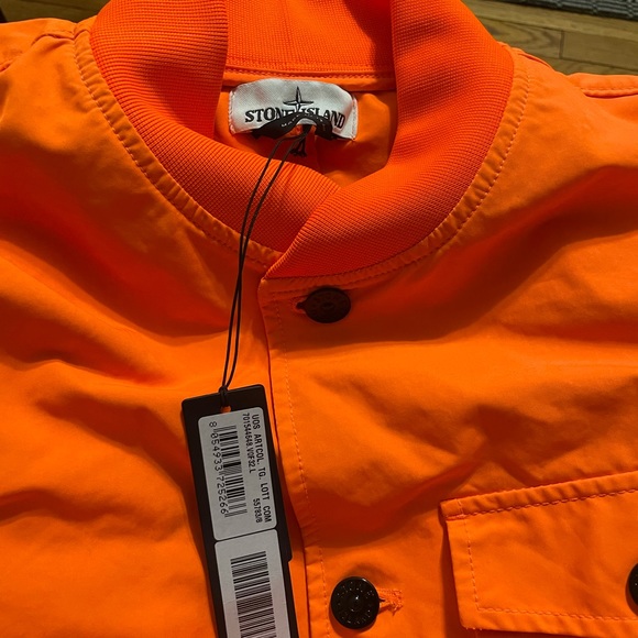 Stone Island Light weight Jacket Orange - Picture 6 of 7